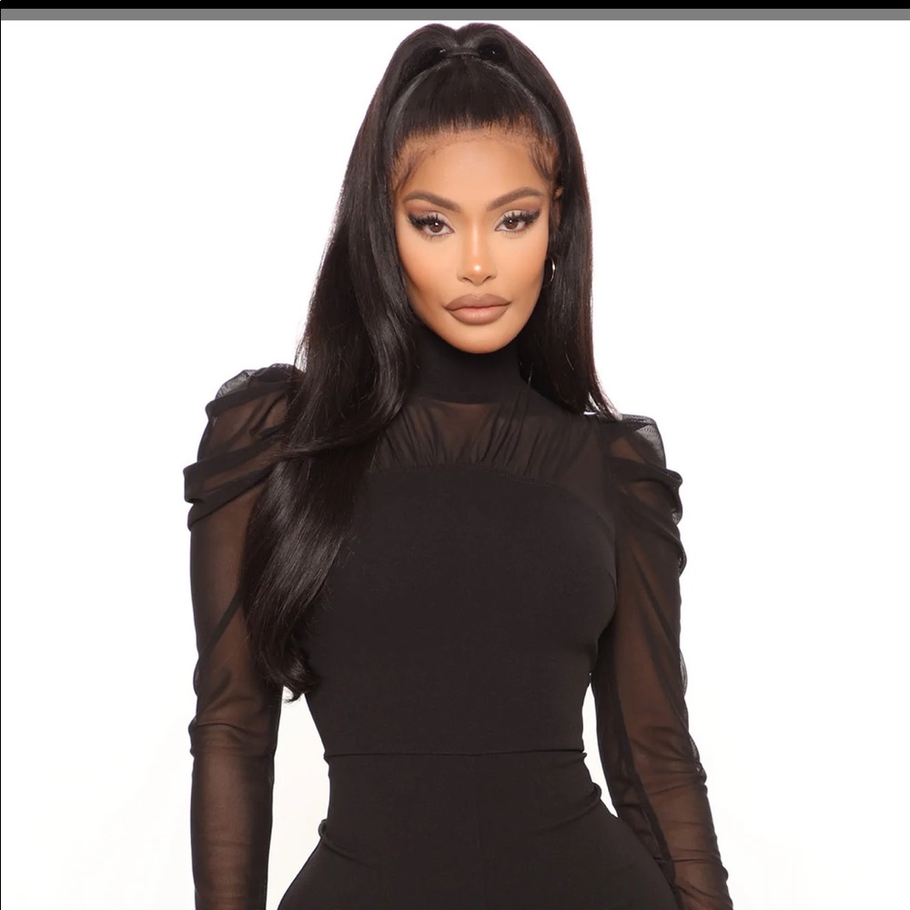 Fashion Nova! NWOT Black Jumpsuit Size M!